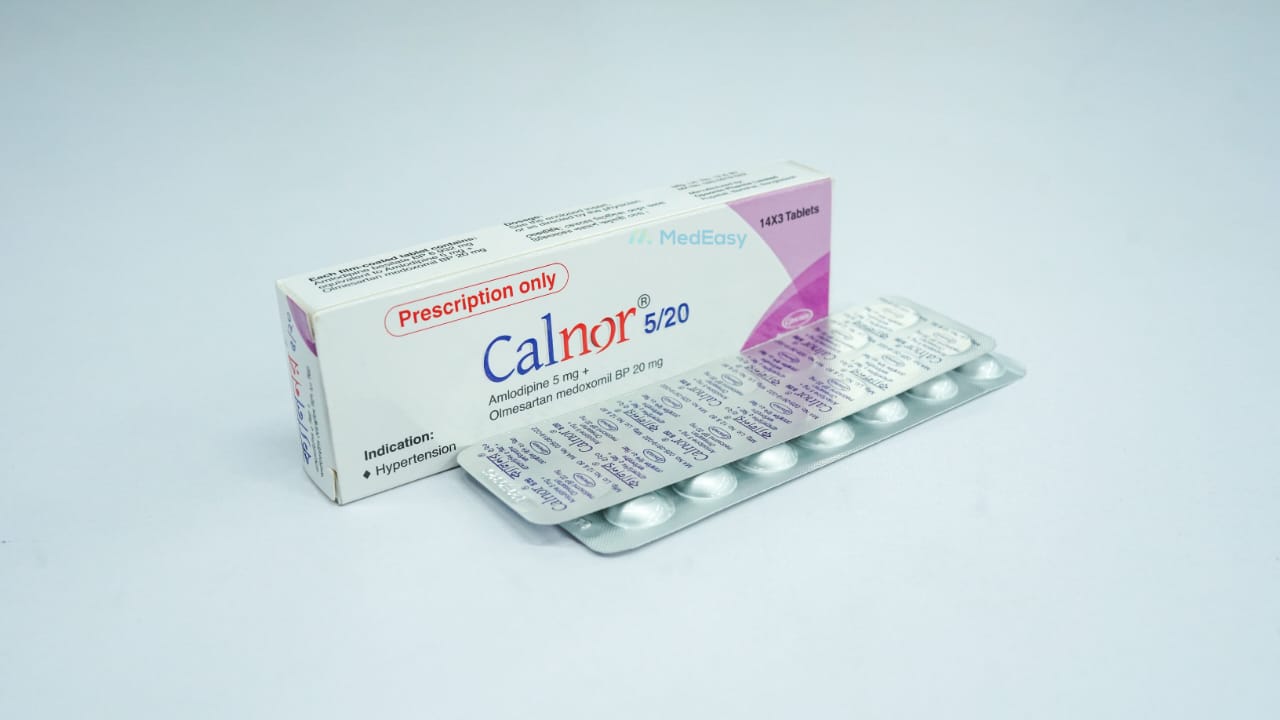 Calnor 5 mg+20 mg