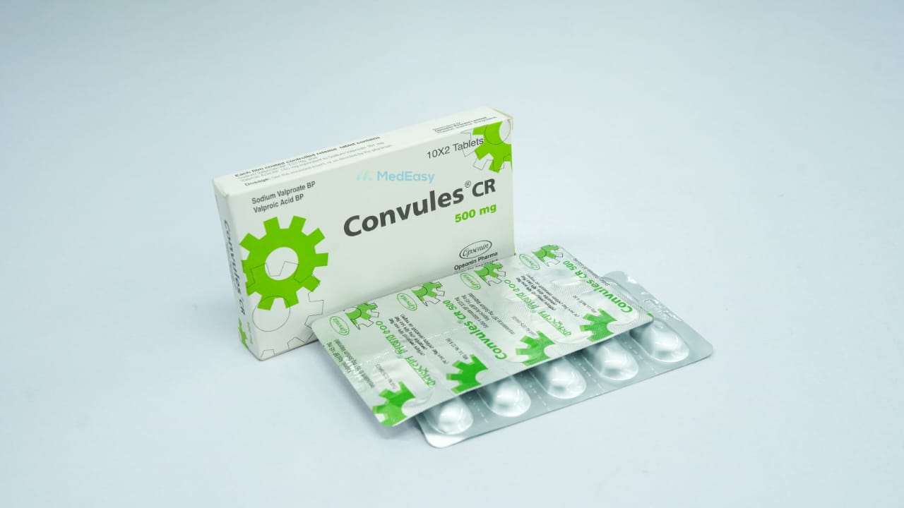 Convules CR 500 mg