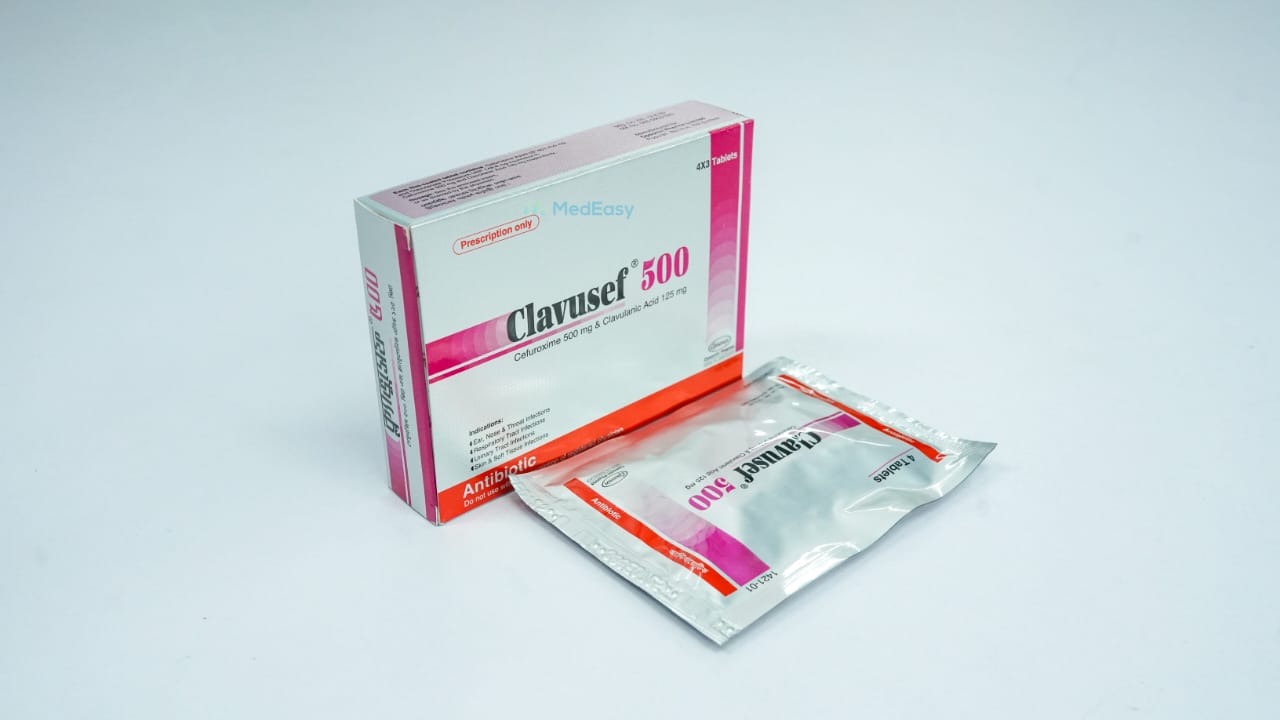 Clavusef 500 mg