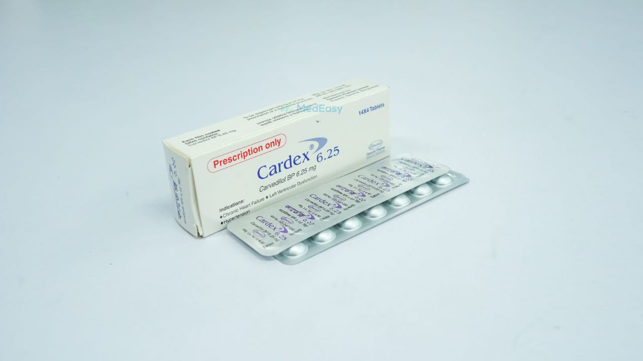 Cardex 6.25 mg