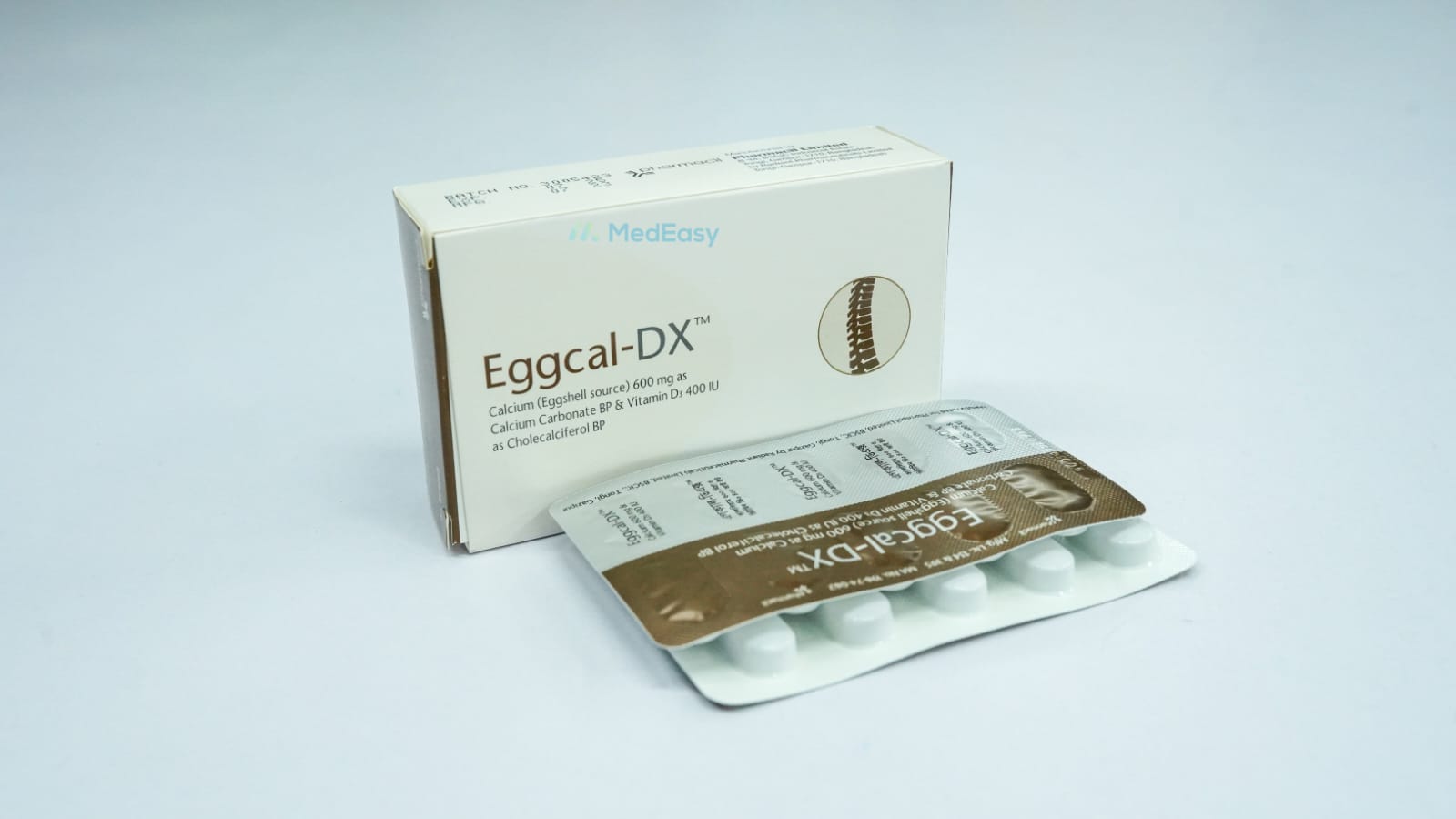 Eggcal DX 600 mg+400mg