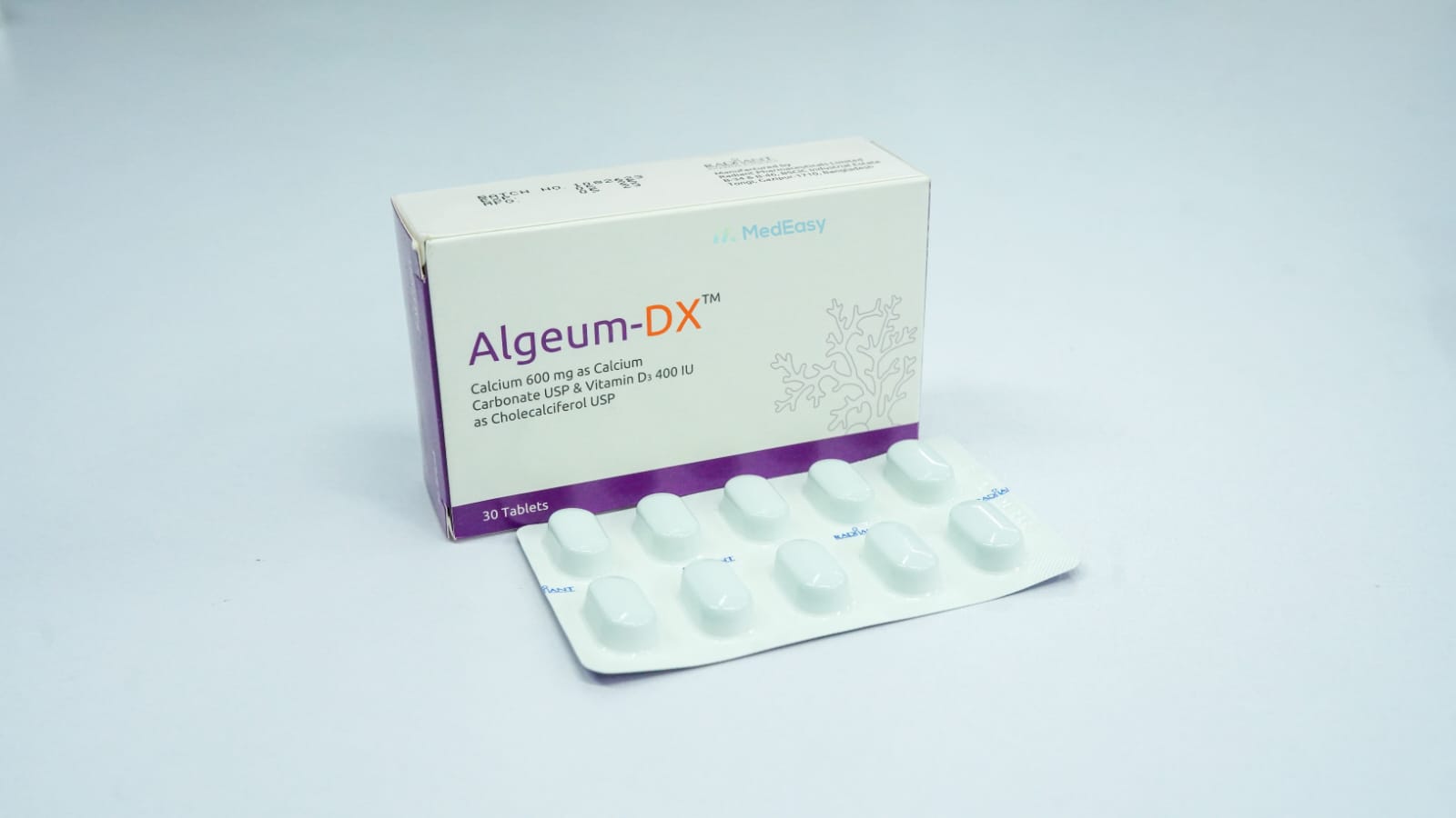 Algeum-DX 600 mg+400 IU