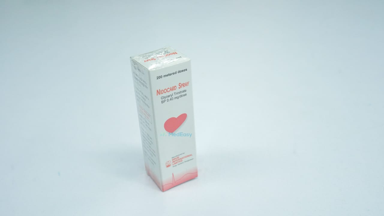 Nidocard Spray 400 mcg/spray