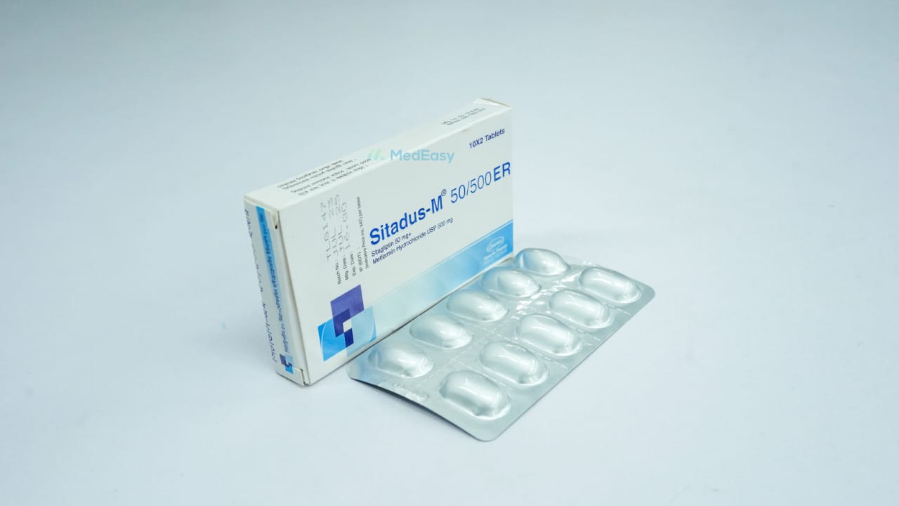 Sitadus-M 50 mg+500 mg