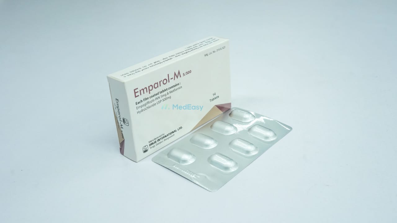 Emparol M 5 mg + 500mg