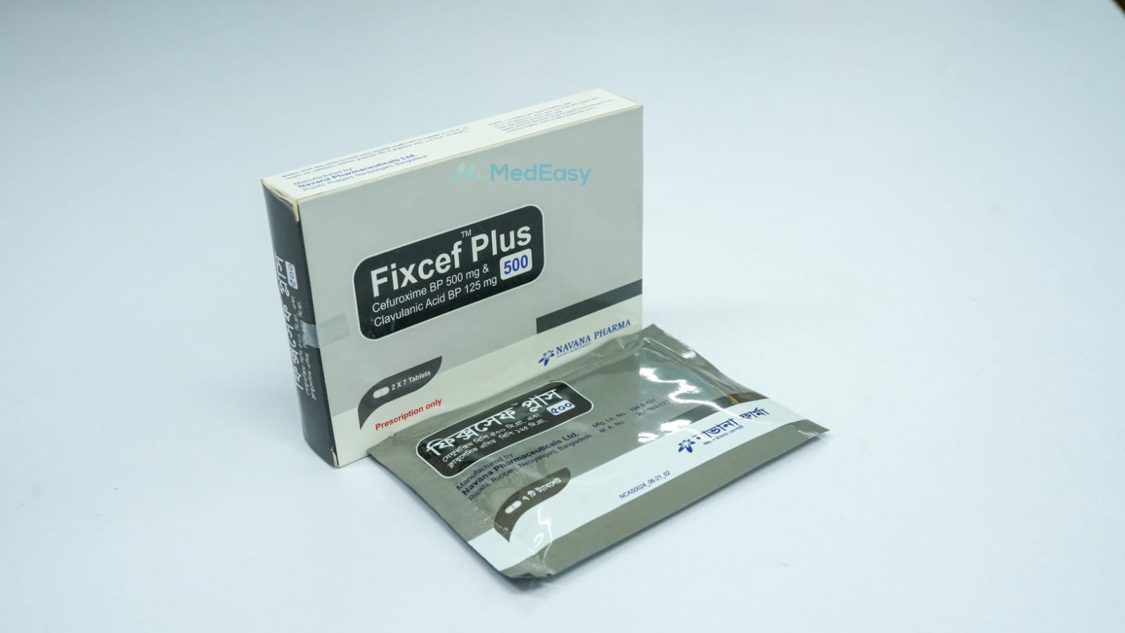 Fixcef Plus 500 mg+125 mg