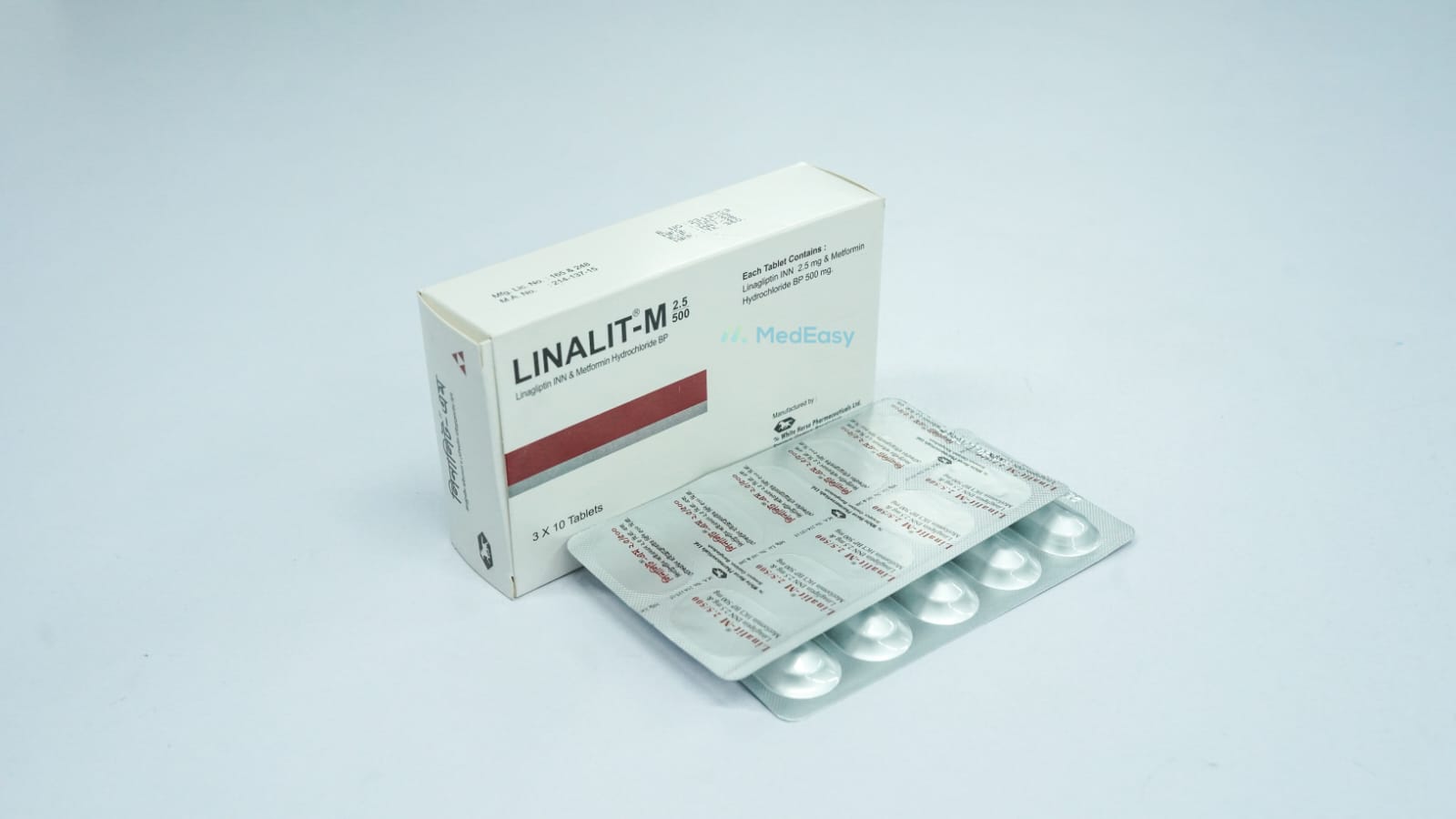 Linalit-M 2.5 mg+500 mg