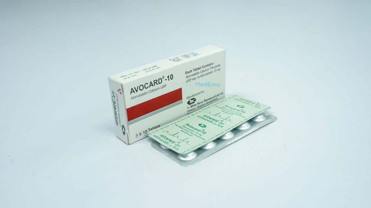 Avocard 10 mg