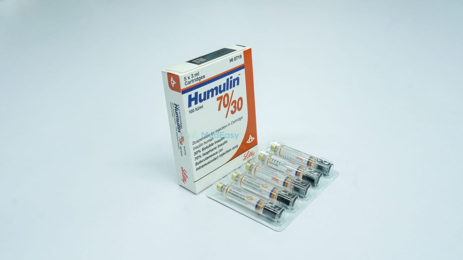 Humulin Cartridge 30%+70% in 100 IU/ml