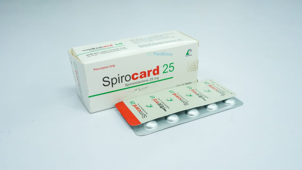 Spirocard 25 mg