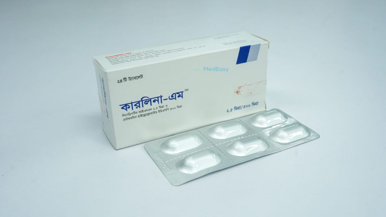 Carlina-M 2.5 mg+500 mg