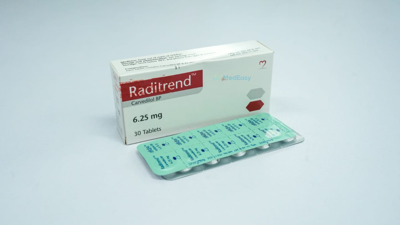 Raditrend 6.25 mg