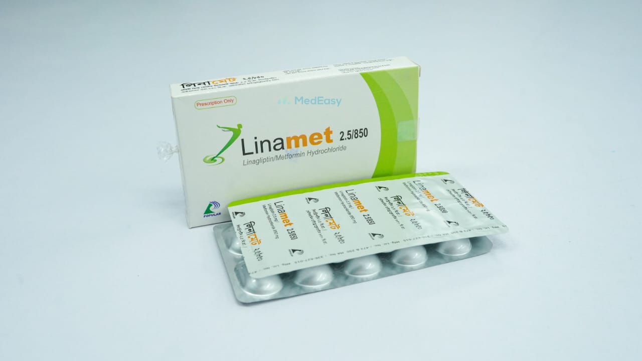 Linamet 2.5 mg+850 mg