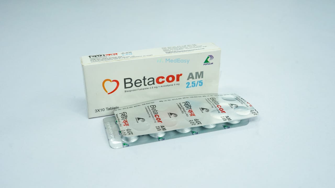 Betacor AM 2.5 mg+5 mg