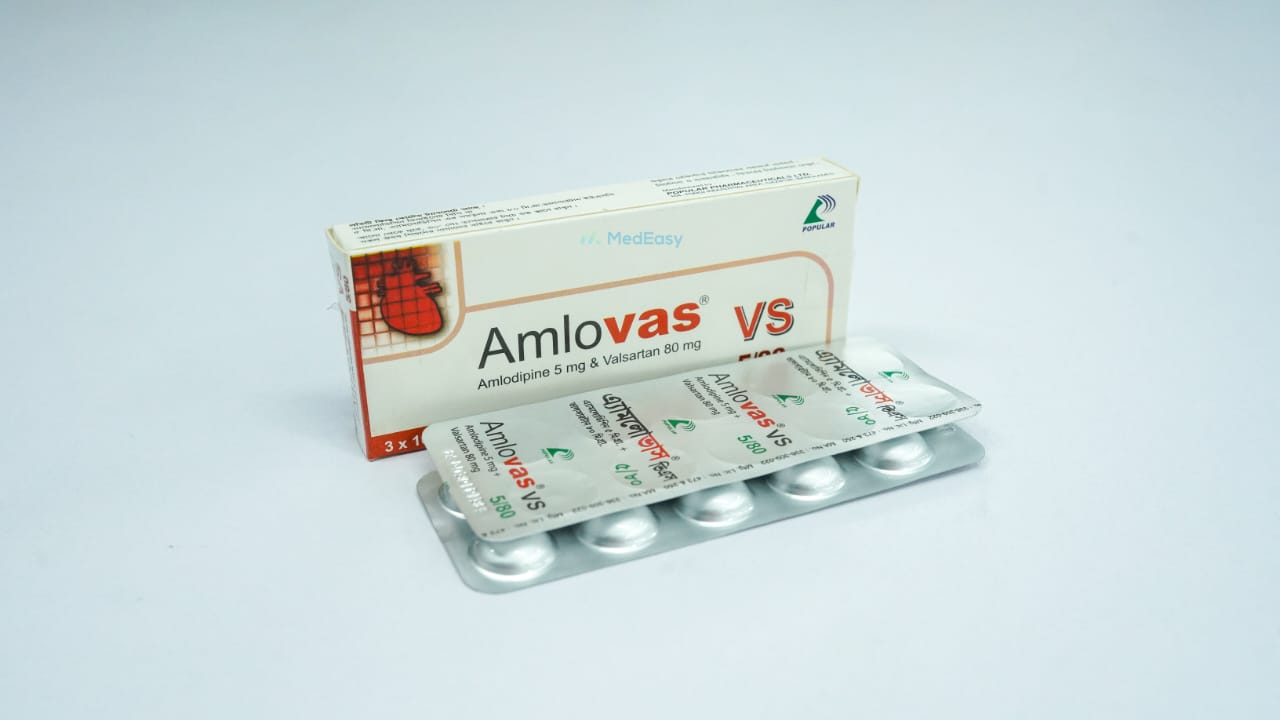 Amlovas VS 5 mg+80 mg