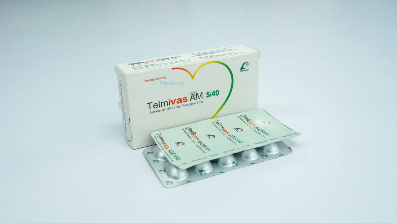 Telmivas AM 5 mg+40 mg