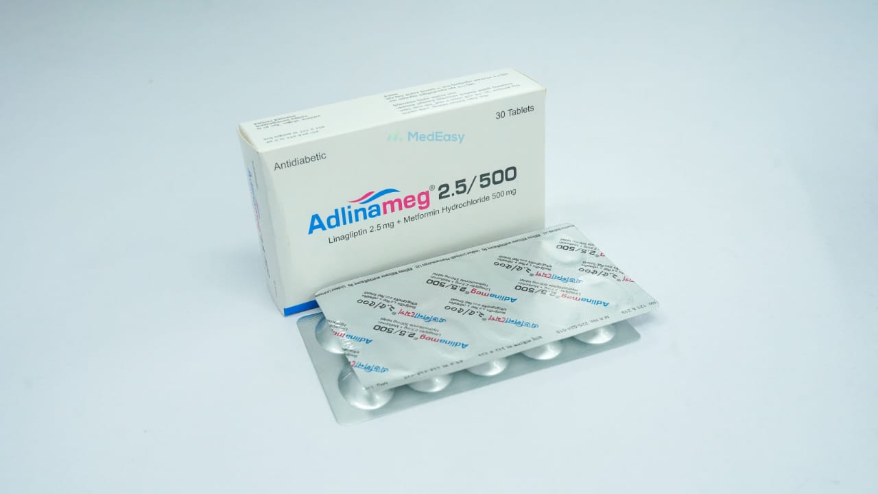 Adlinameg 2.5 mg+500 mg