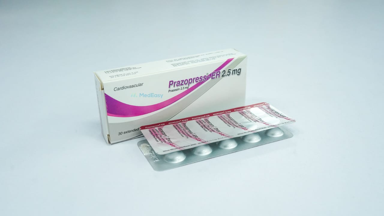 Prazopress ER 2.5 mg
