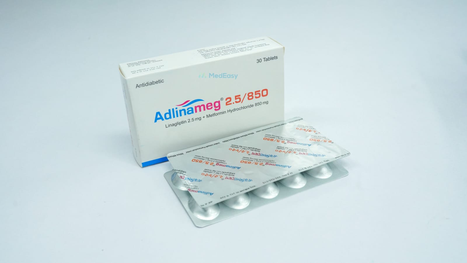Adlinameg 2.5 mg+850 mg