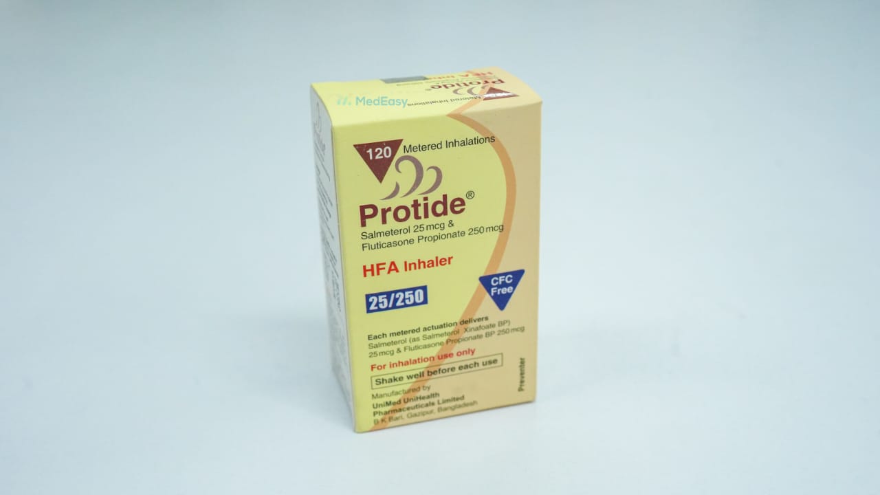 Protide (25 mcg+250 mcg)/puff
