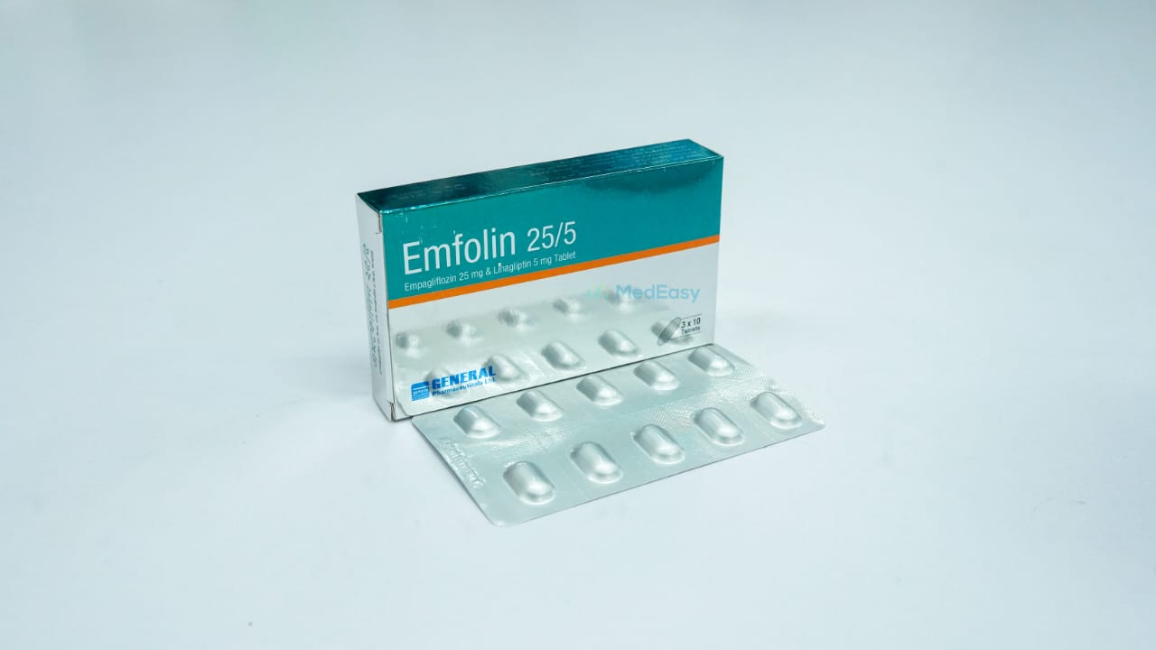 Emfolin 25 mg+5 mg