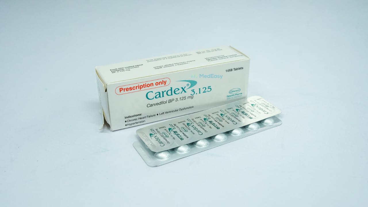Cardex 3.125 mg