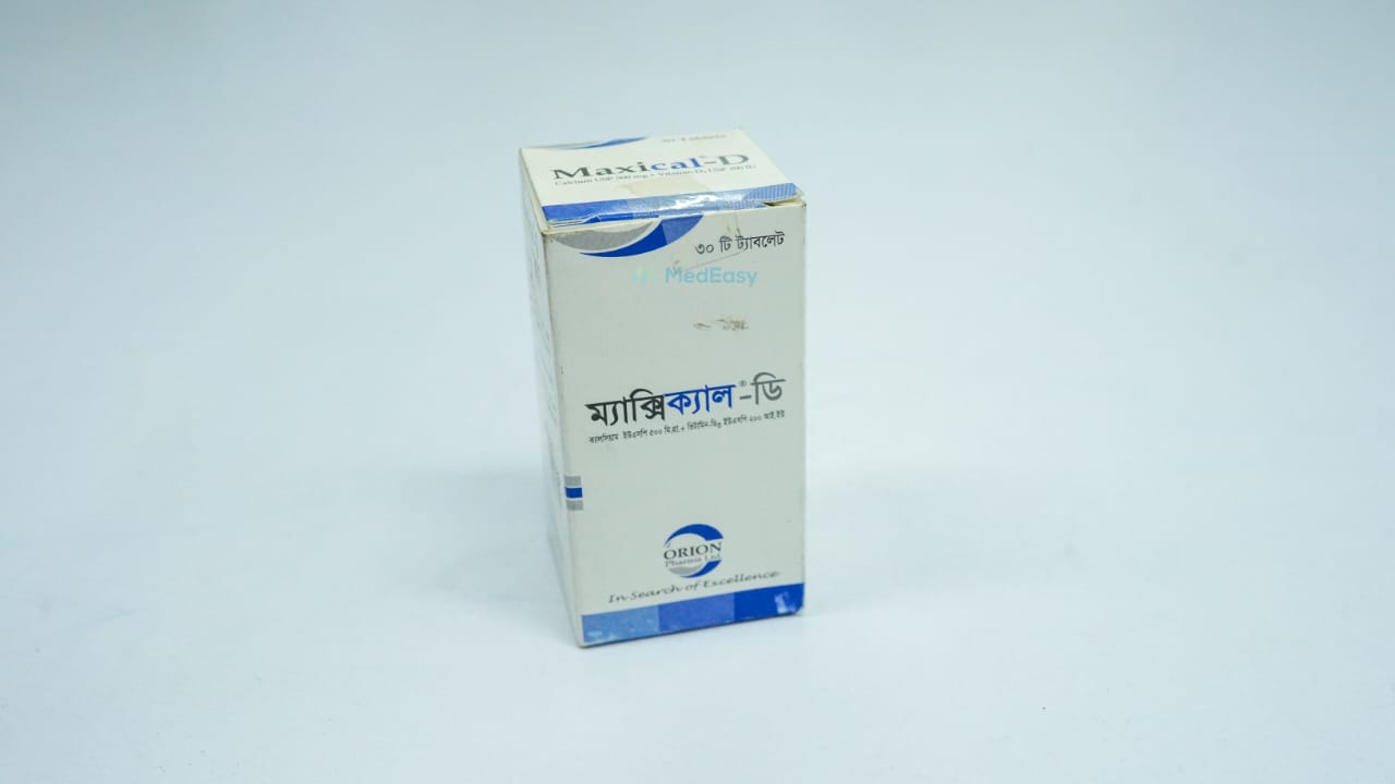 Maxical-D 500 mg+200 IU