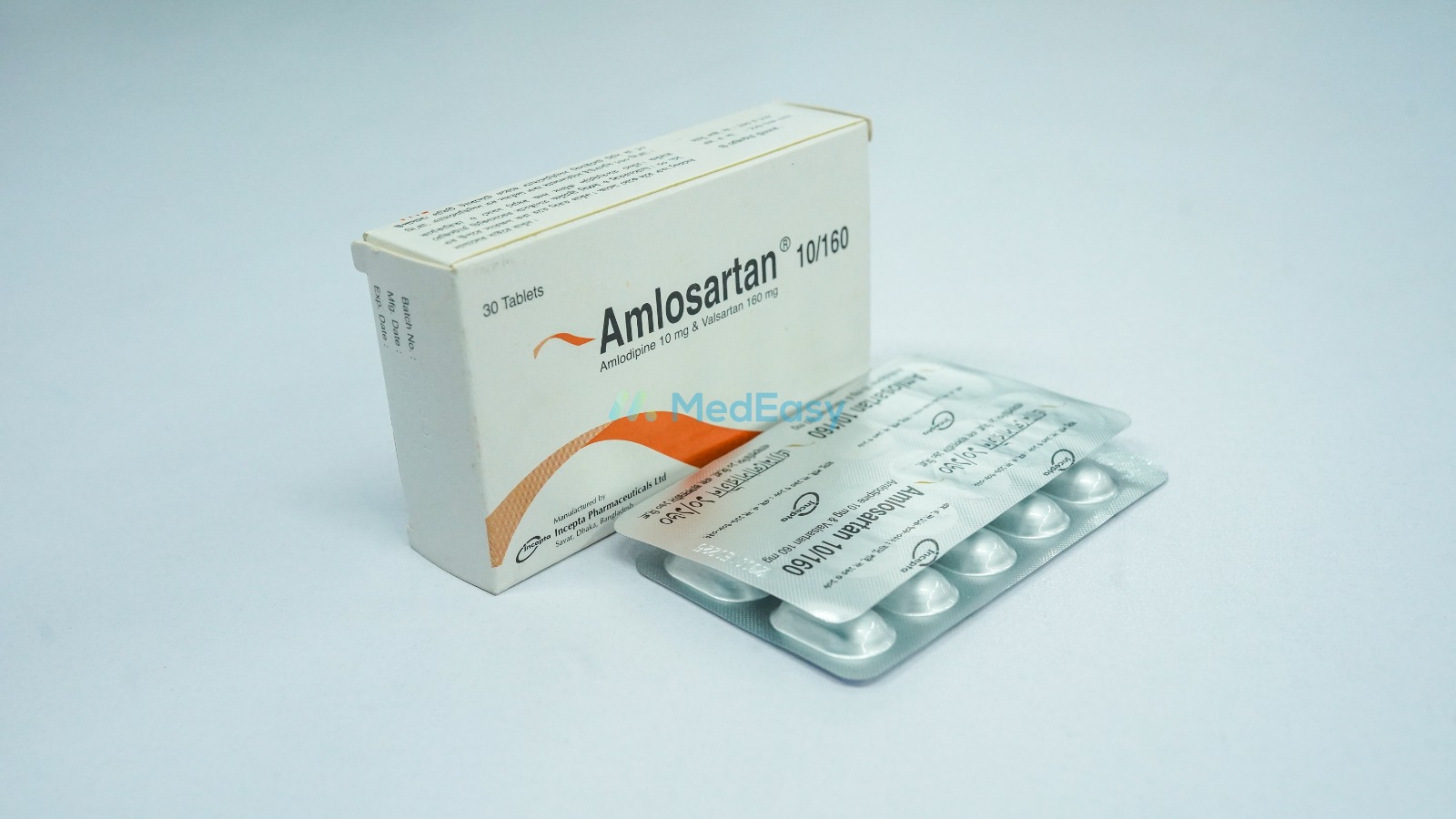 Amlosartan 10 mg+160 mg