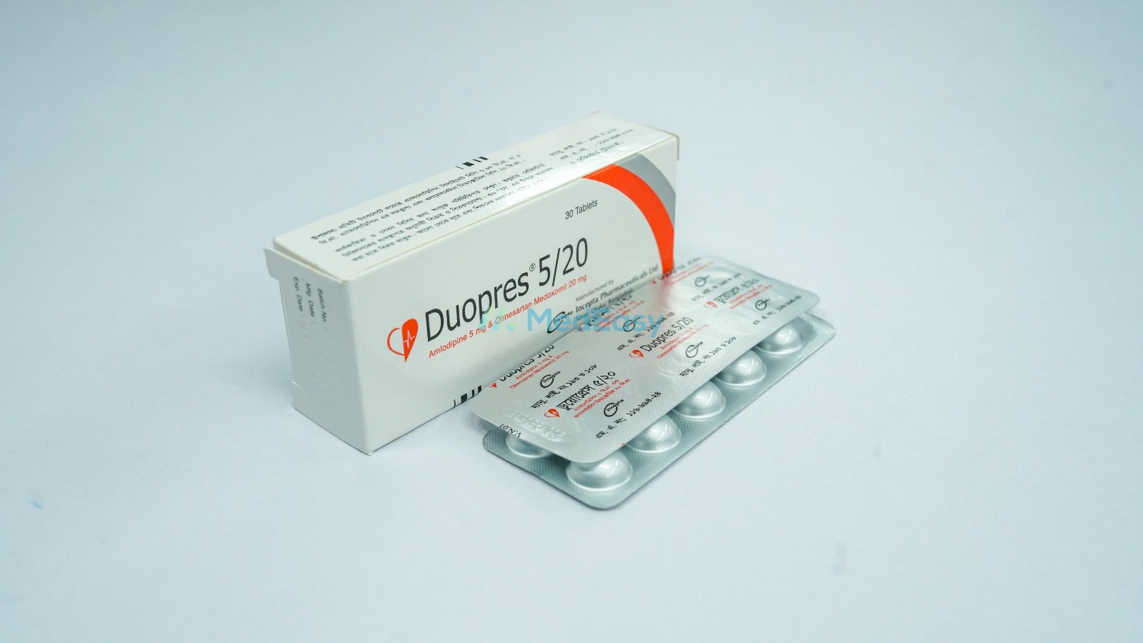 Duopres 5 mg+20 mg