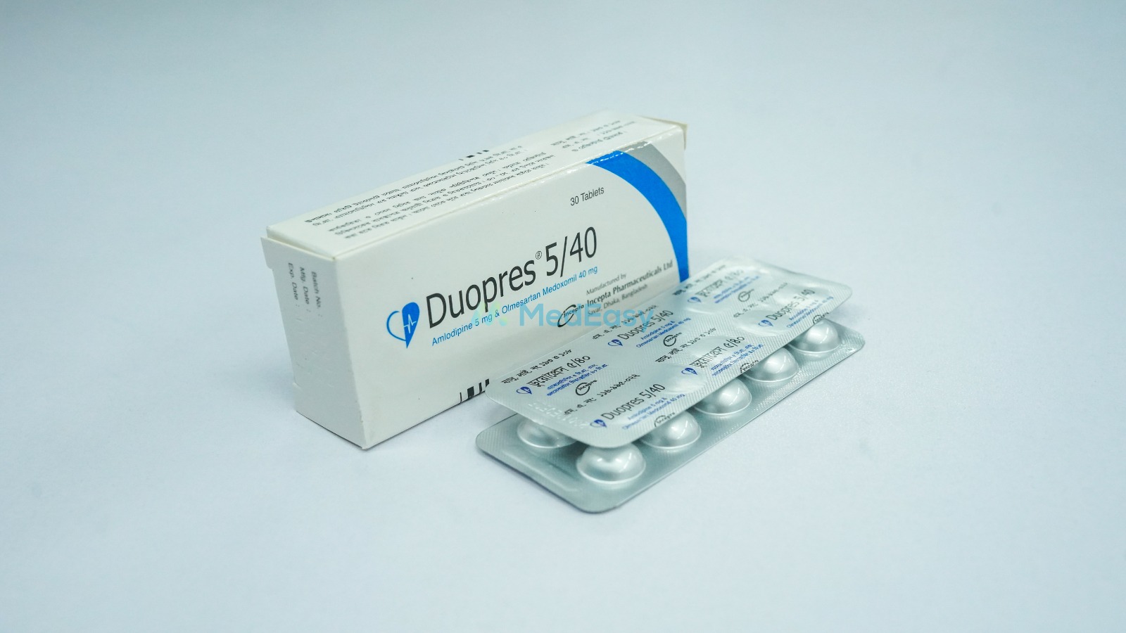 Duopres 5 mg+40 mg