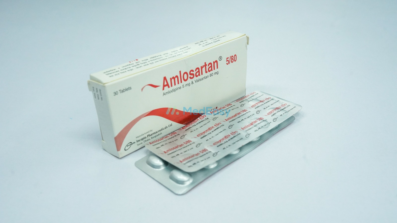 Amlosartan 5 mg+80 mg