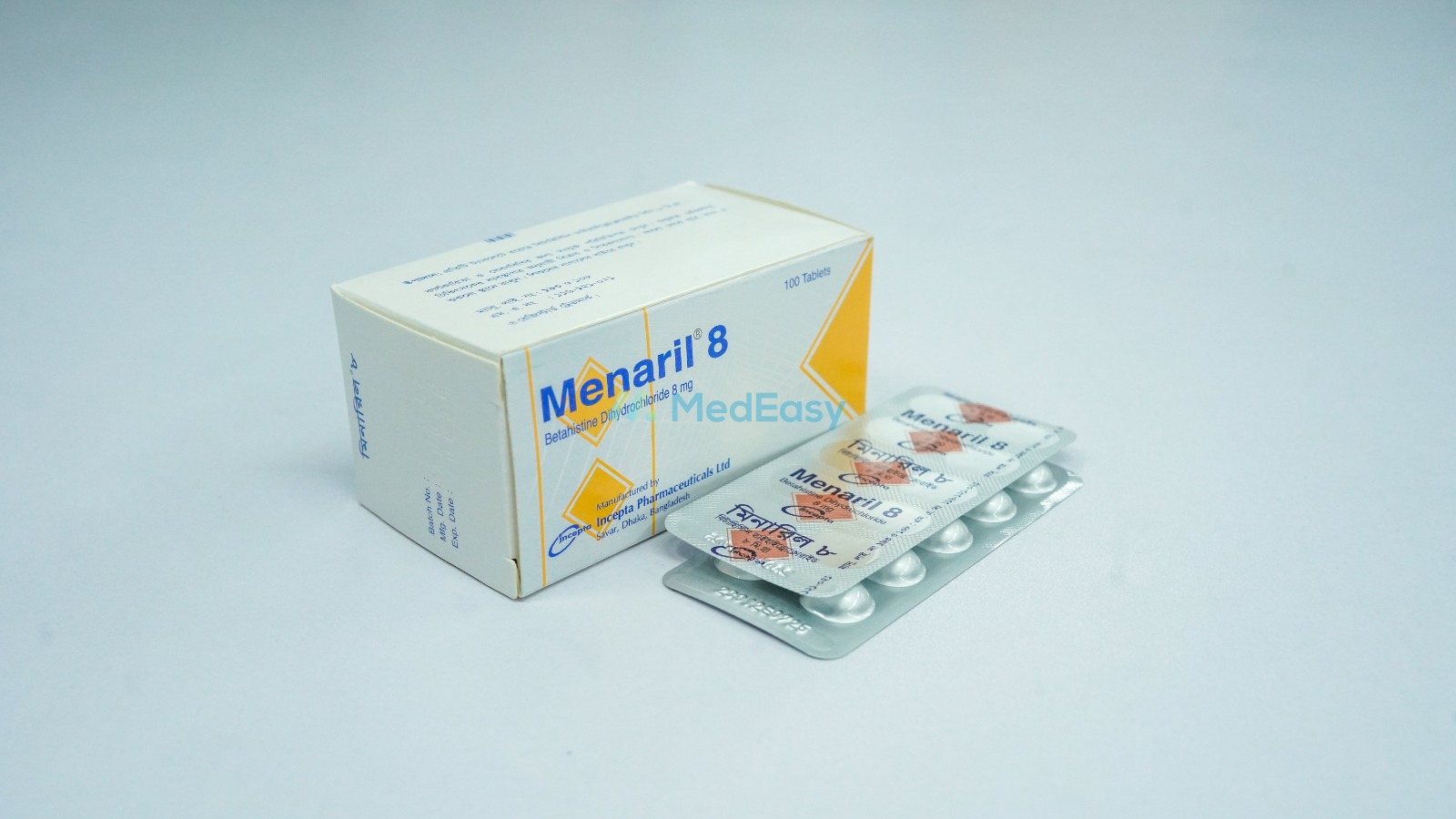 Menaril 8 mg