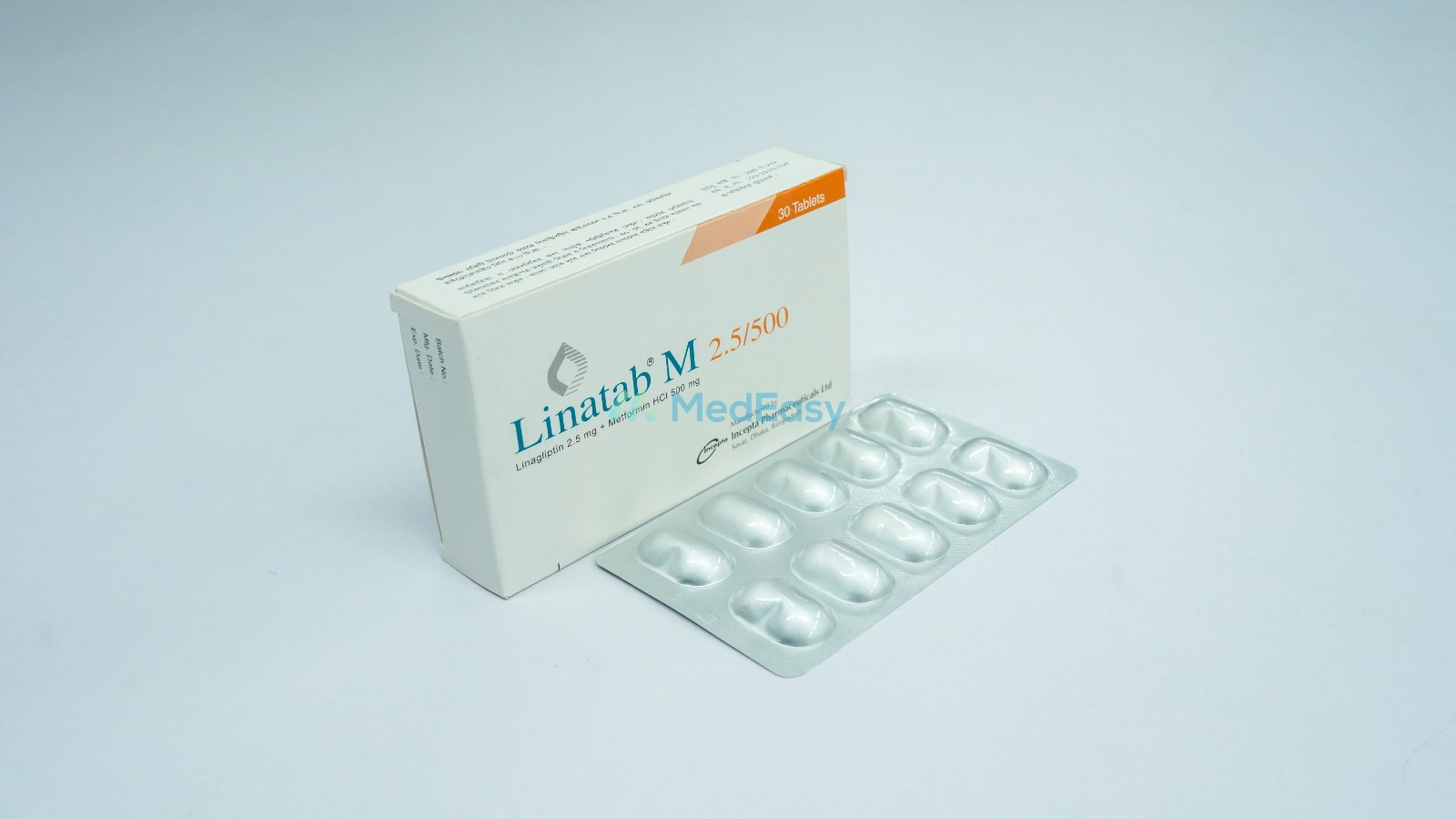 Linatab M 2.5 mg+500 mg