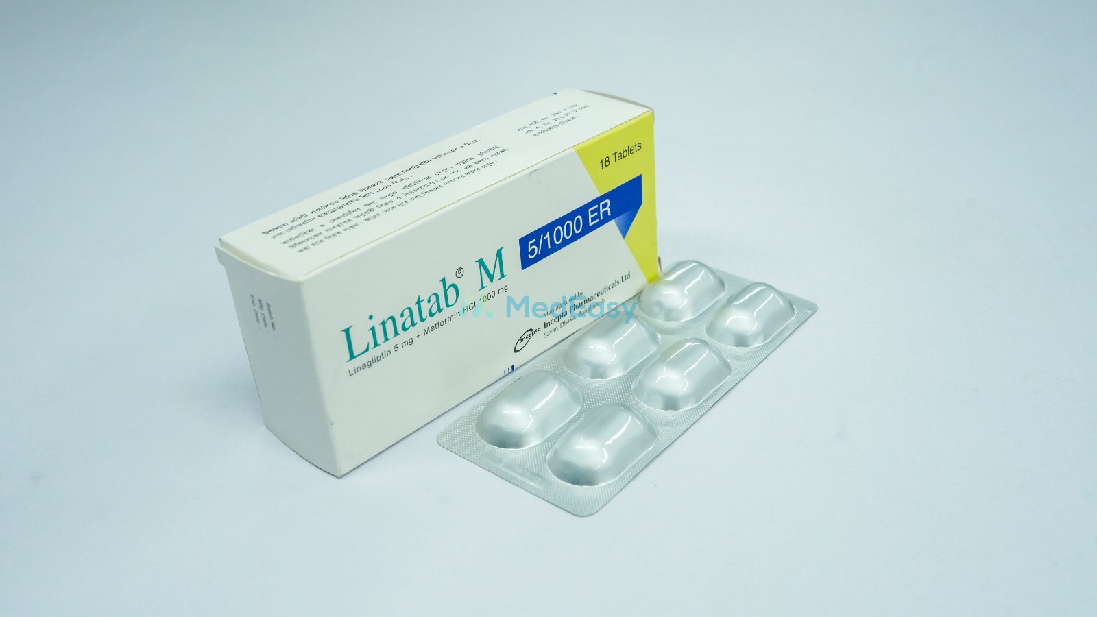 Linatab M 5 mg+1000 mg ER