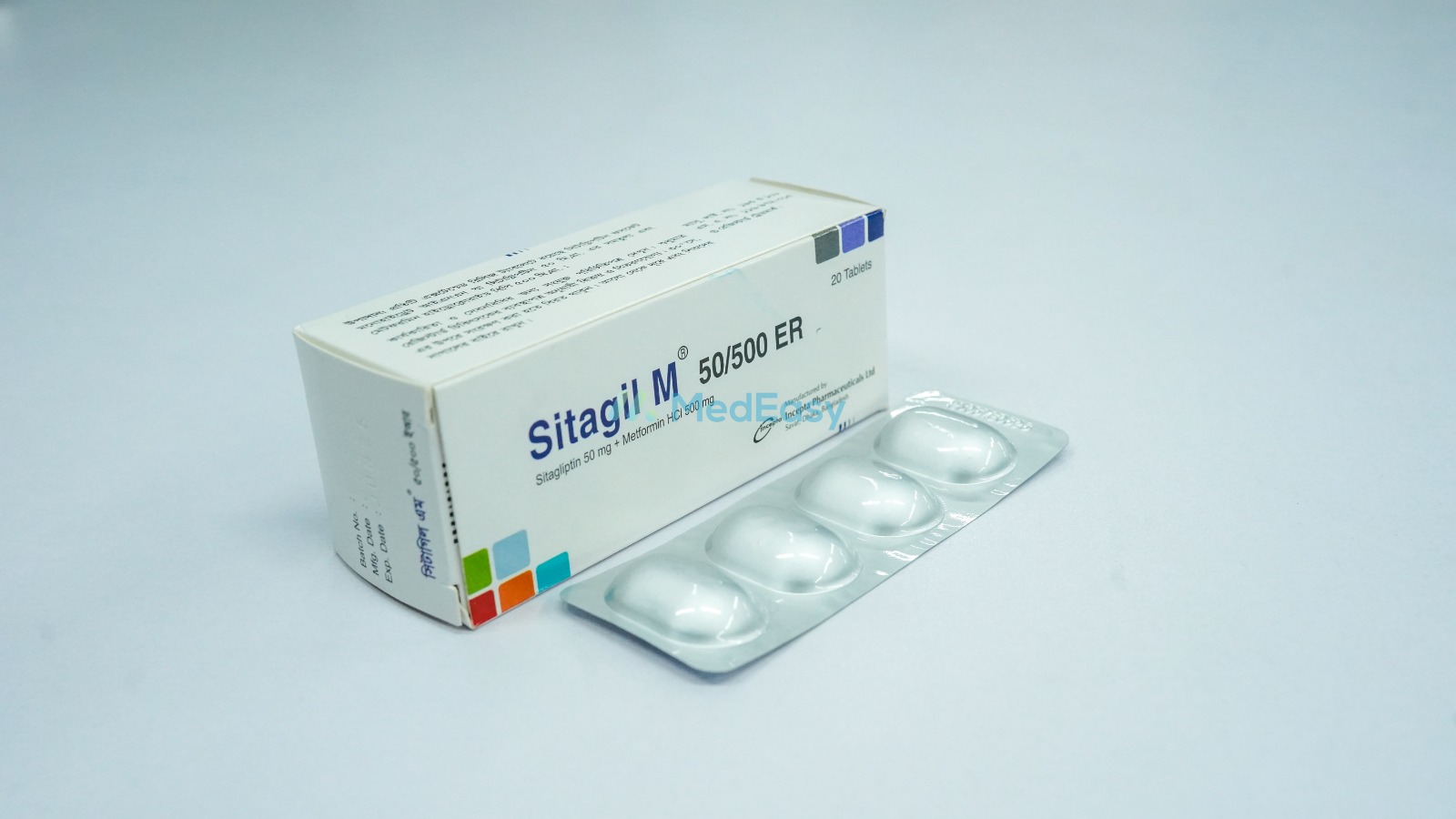 Sitagil M 50 mg+500 mg ER