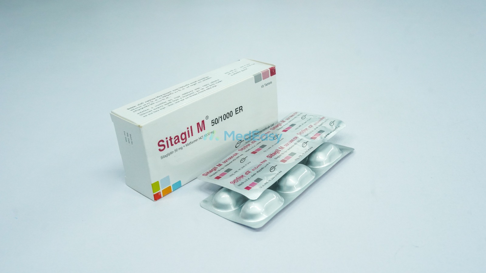 Sitagil M 50 mg+1000 mg ER