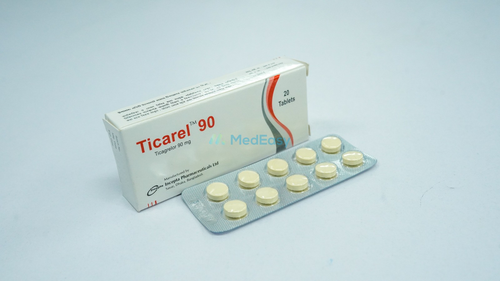 Ticarel 90 mg