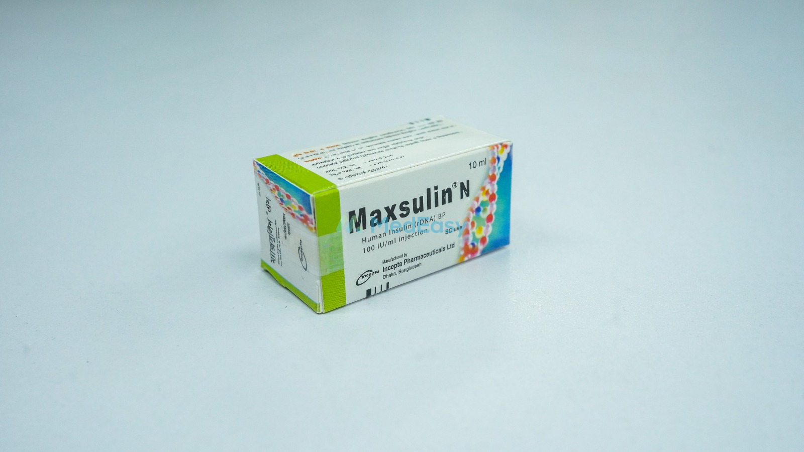 Maxsulin N Vial 100 IU/ml
