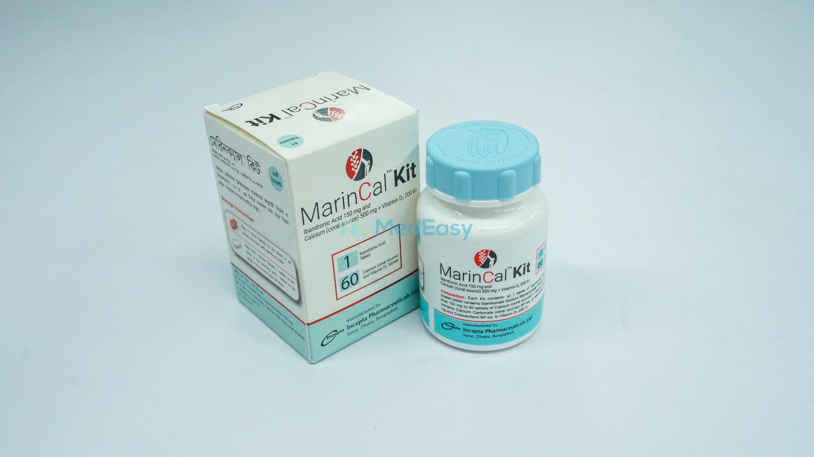 MarinCal Kit 150 mg+500 mg+200 IU