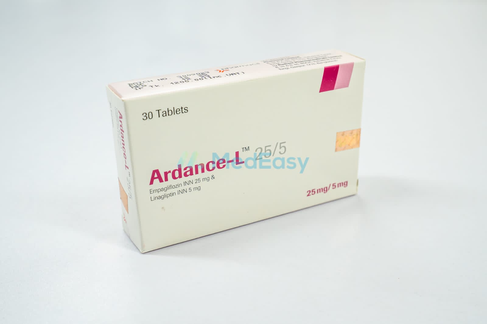 Ardance-L 25/5 mg