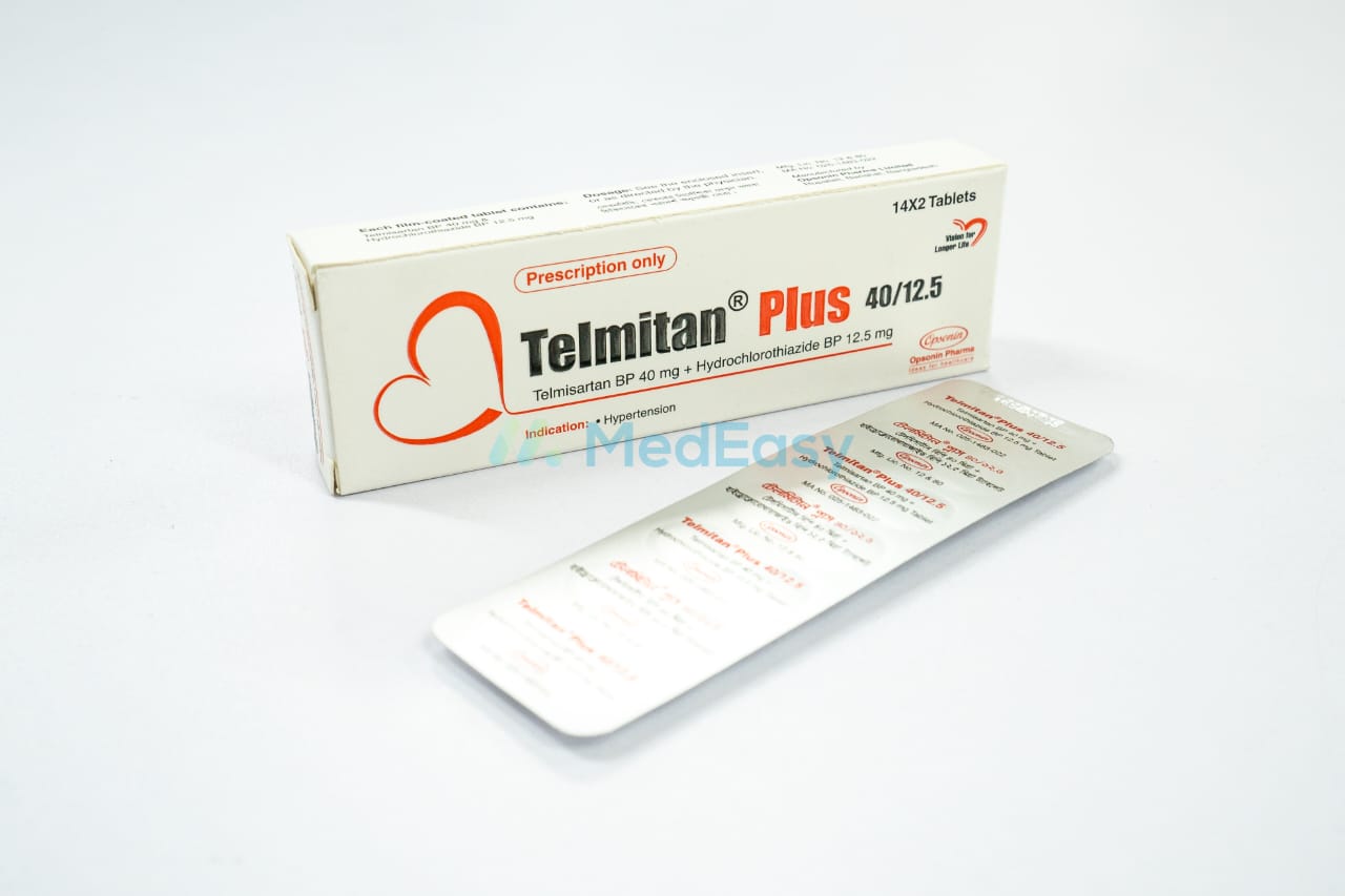 Telmitan Plus 40 mg+12.5 mg