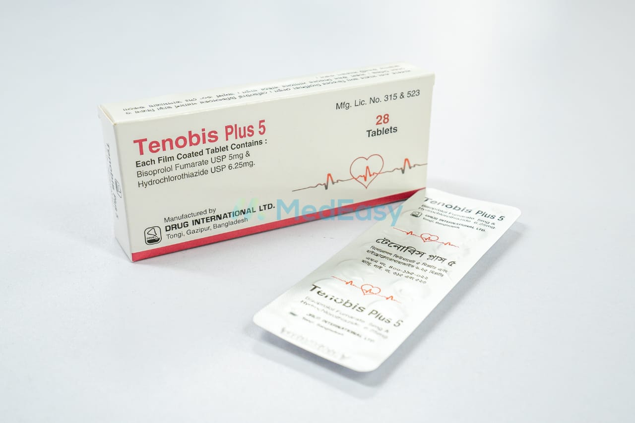 Tenobis Plus 5 mg+6.25 mg