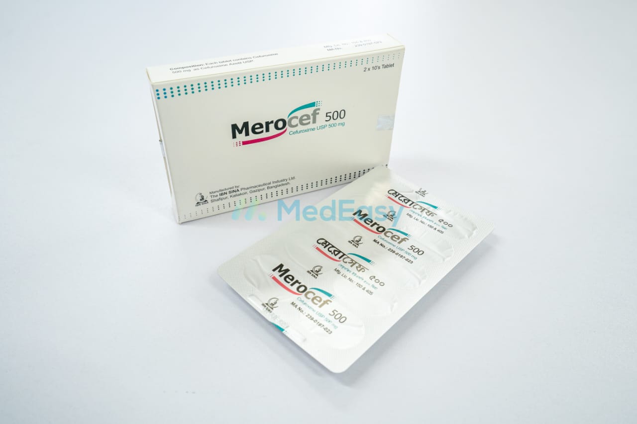 Merocef 500 mg