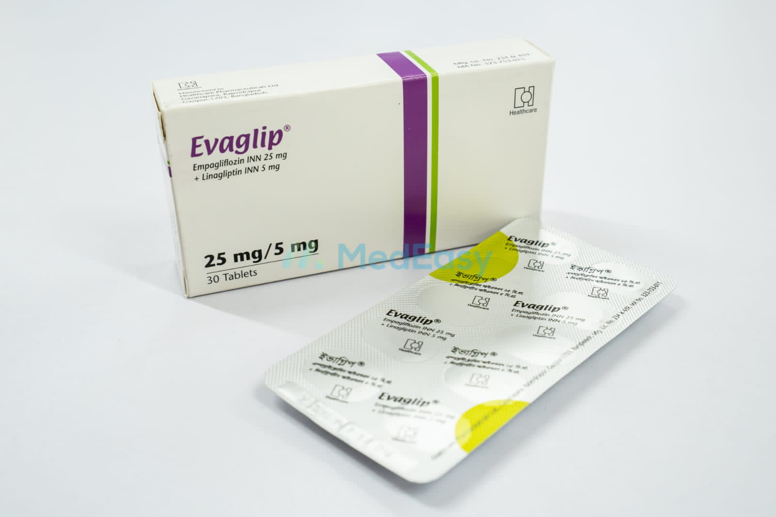 Evaglip 25 mg + 5 mg