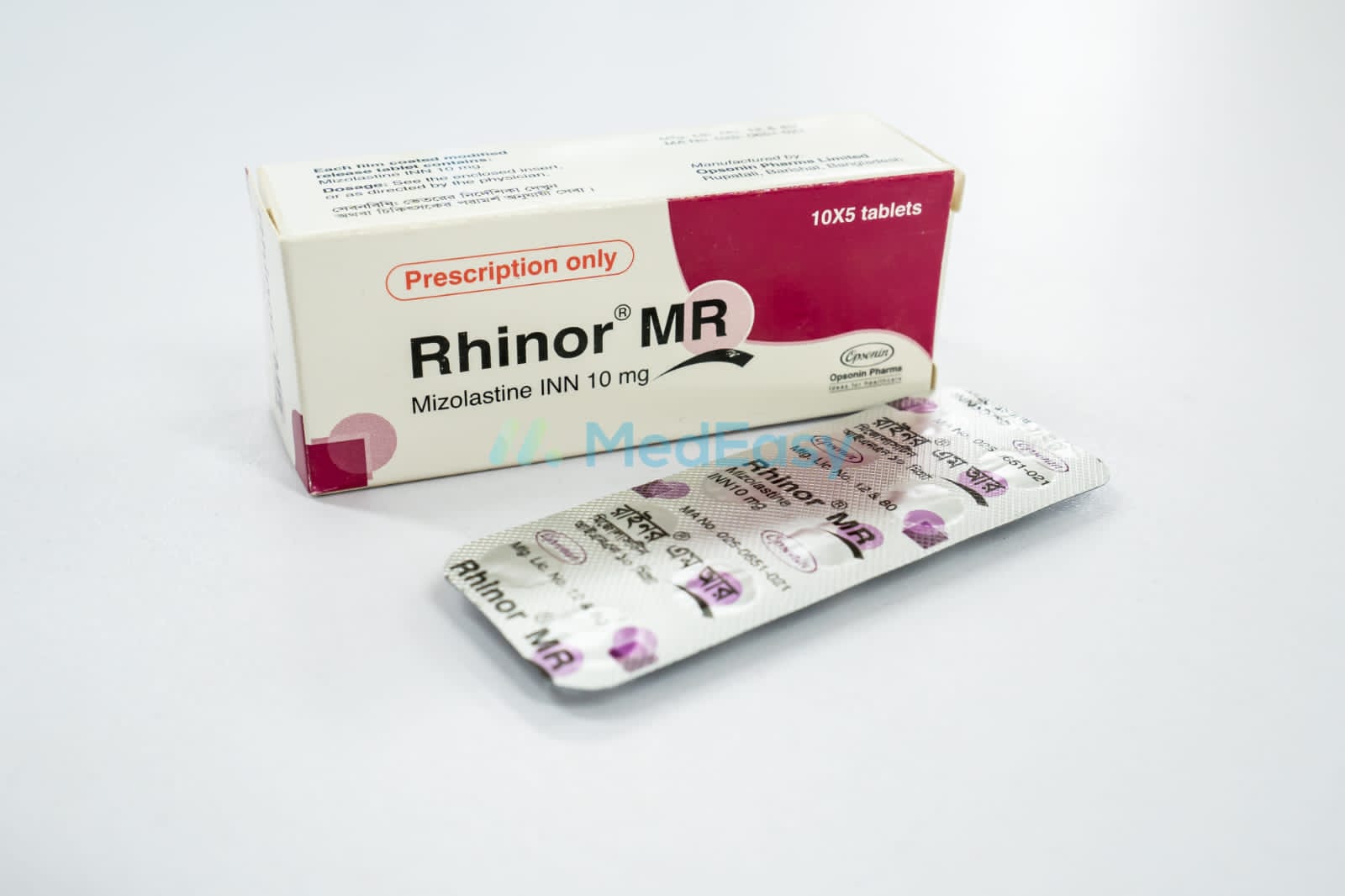 Rhinor MR 10 mg
