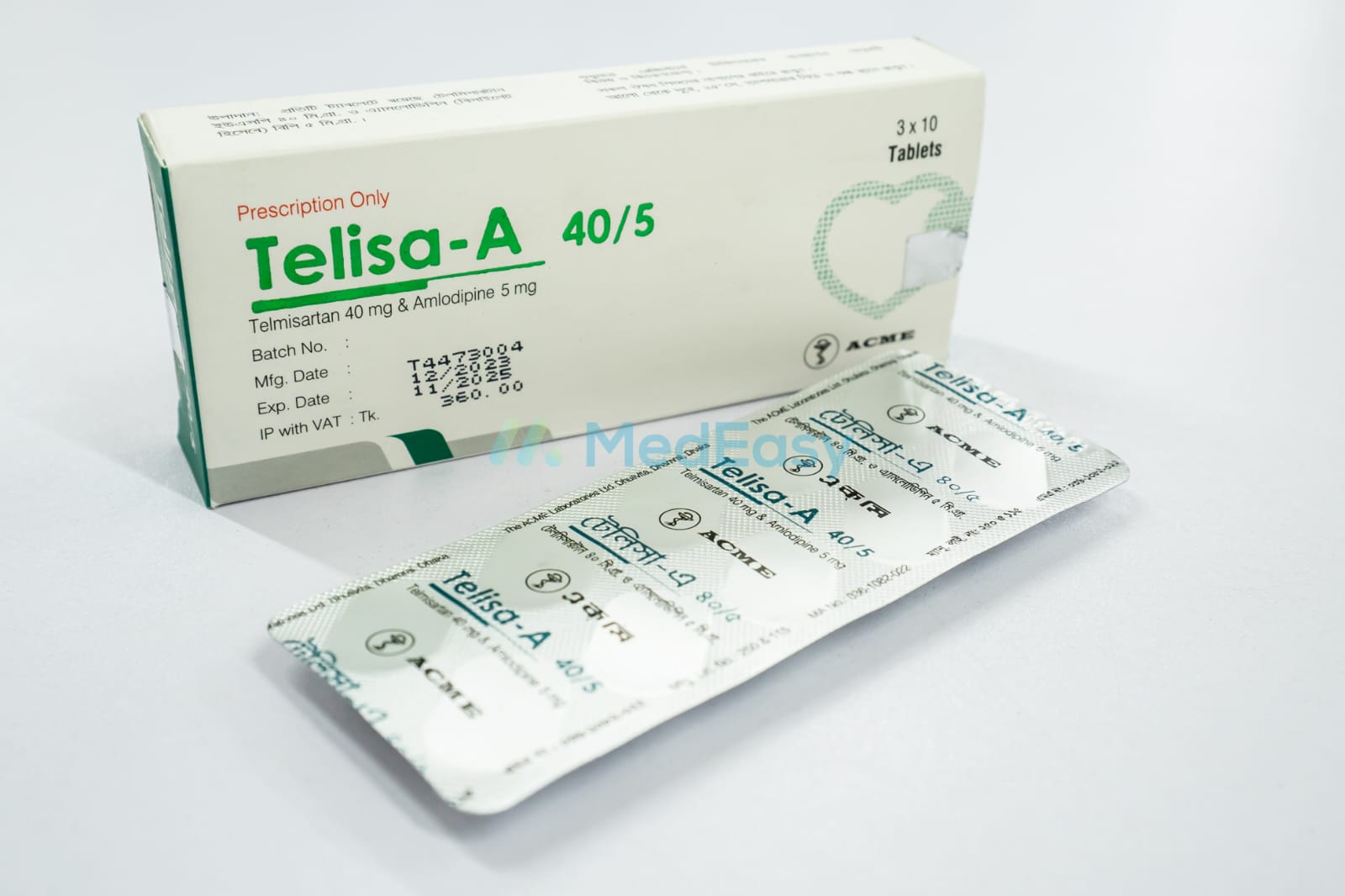Telisa-A 5 mg+40 mg