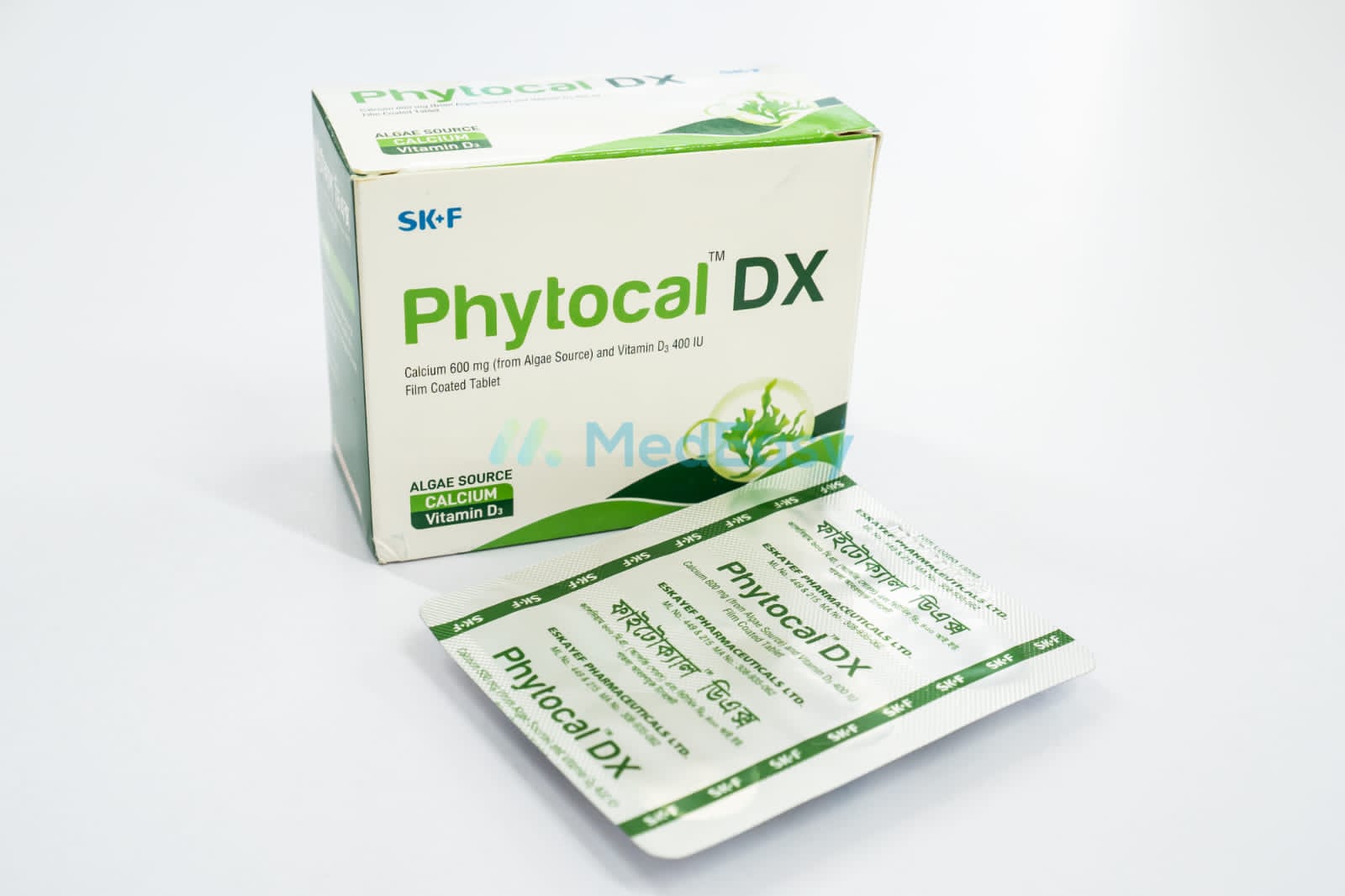 Phytocal DX 600 mg+400 IU