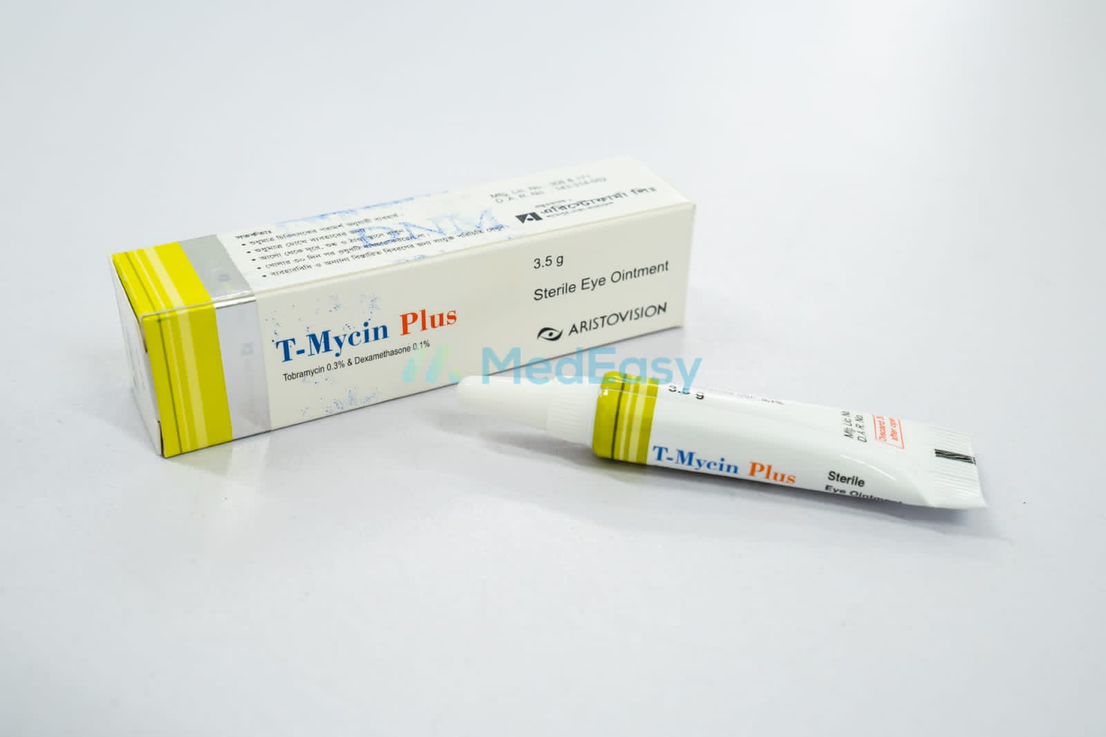 T-Mycin Plus 0.1%+0.3%