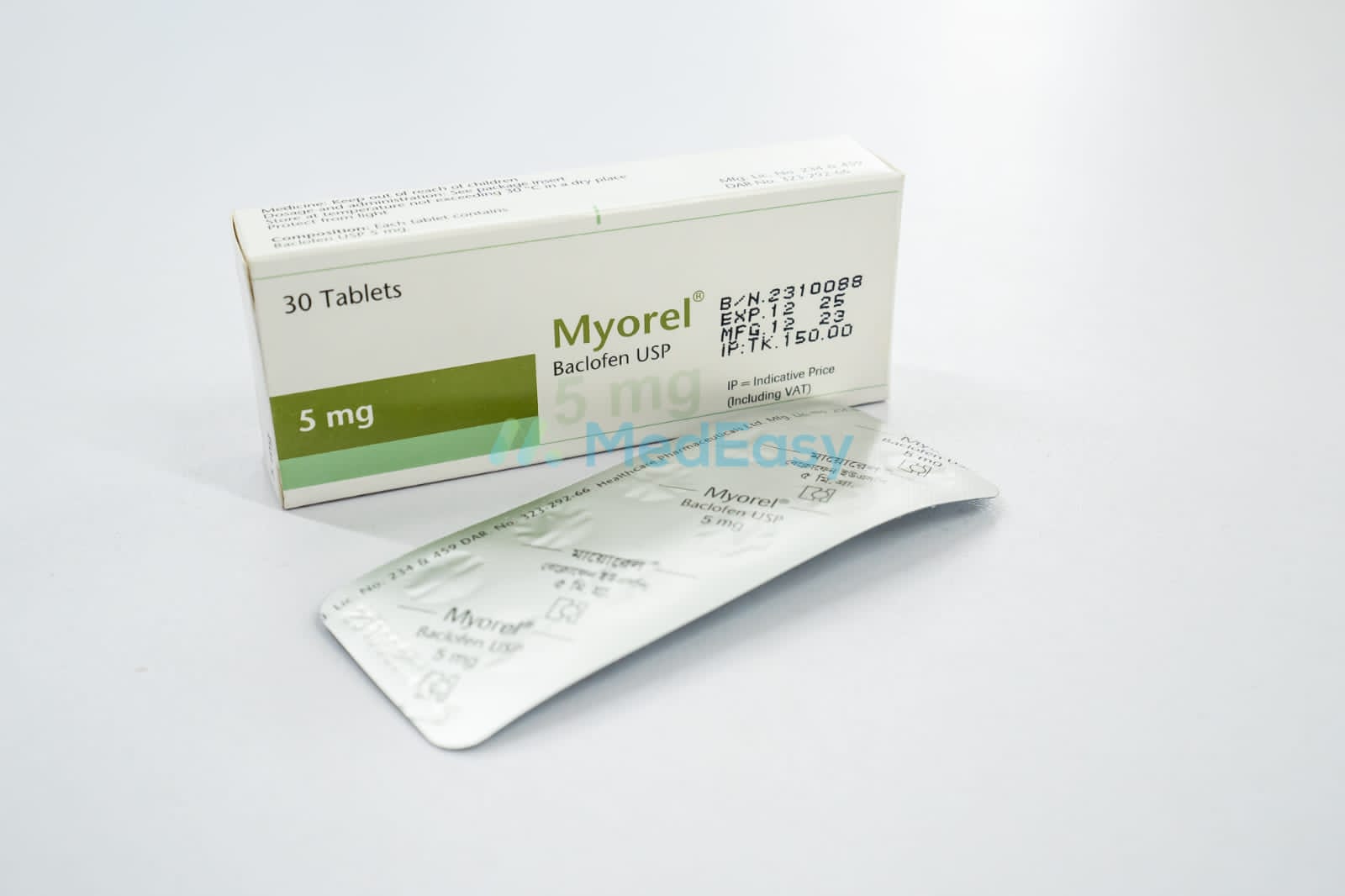 Myorel 5 mg