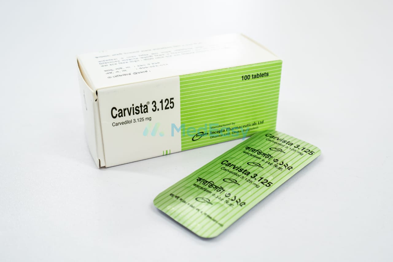 Carvista 3.125 mg